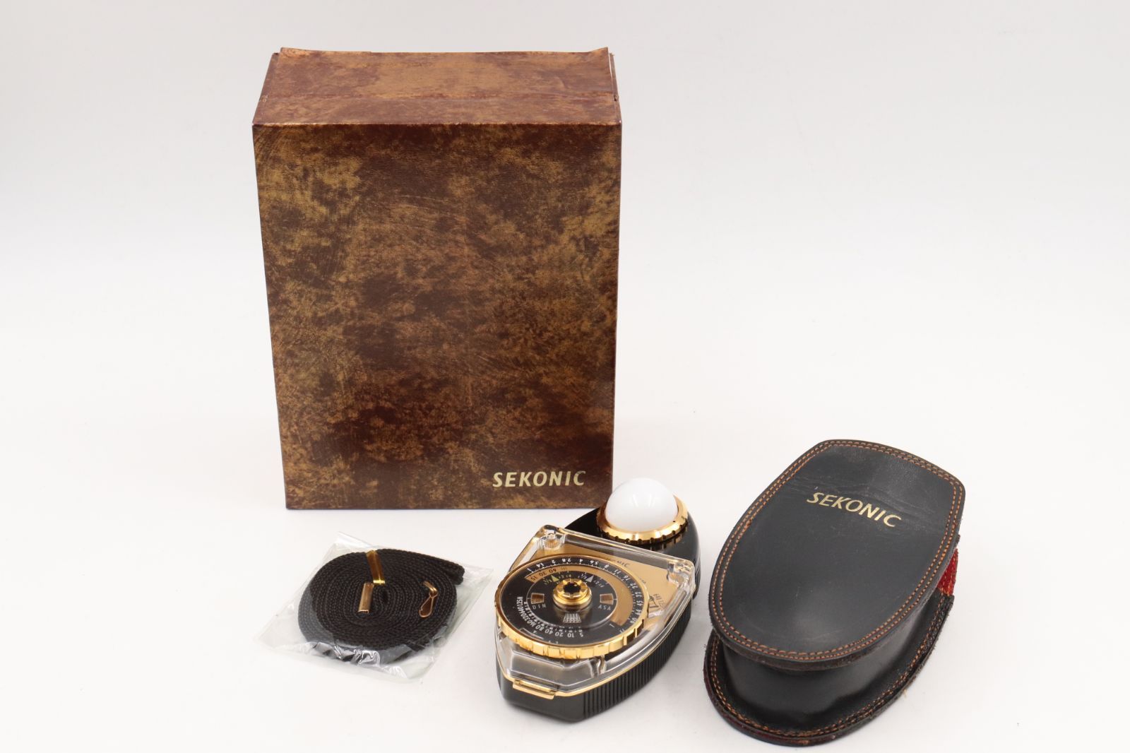 SEKONIC セコニック 露出計 EDITION L 398 100万台記念 2000台 ゴールド 18 Kメッキ 15470