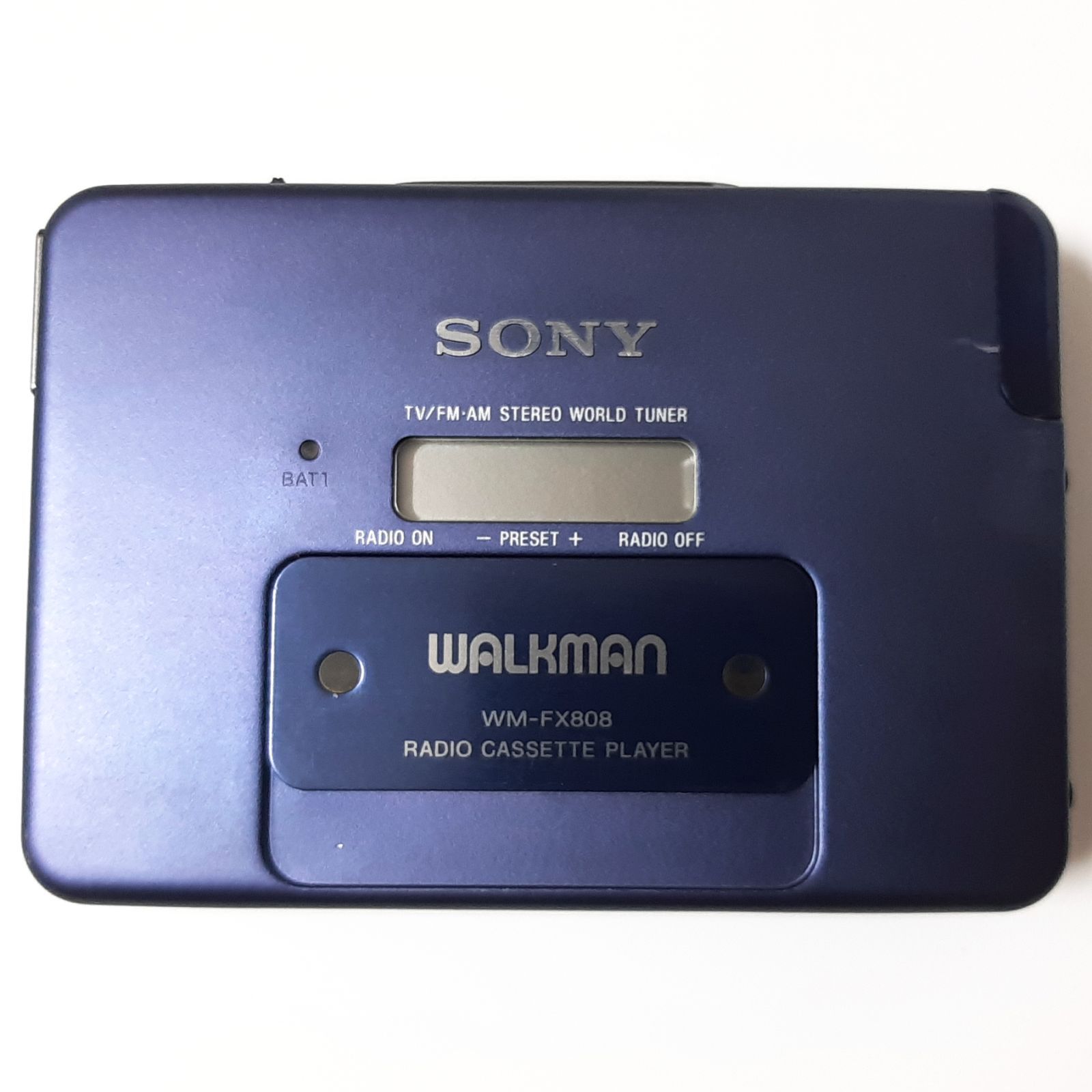 SONY WALKMAN カセットウォークマン WM-FX808 MDウォークマン MZ-R55