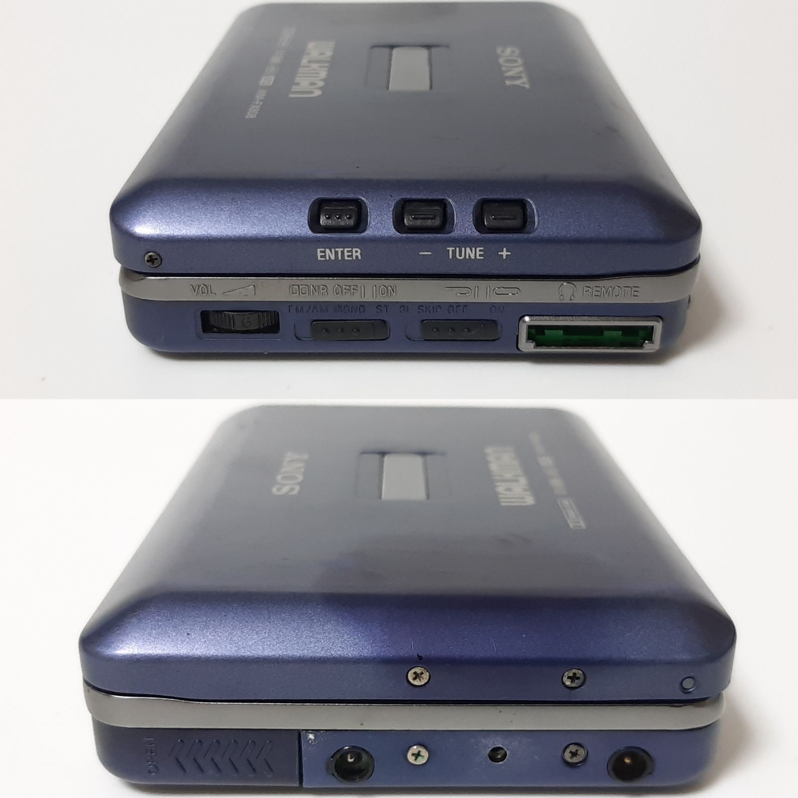 SONY WALKMAN カセットウォークマン WM-FX808 MDウォークマン MZ-R55