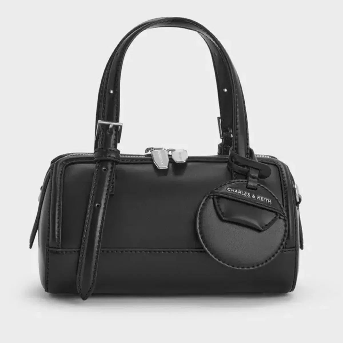 チャールズアンドキース エノーラ ボーリングバッグ ブラック