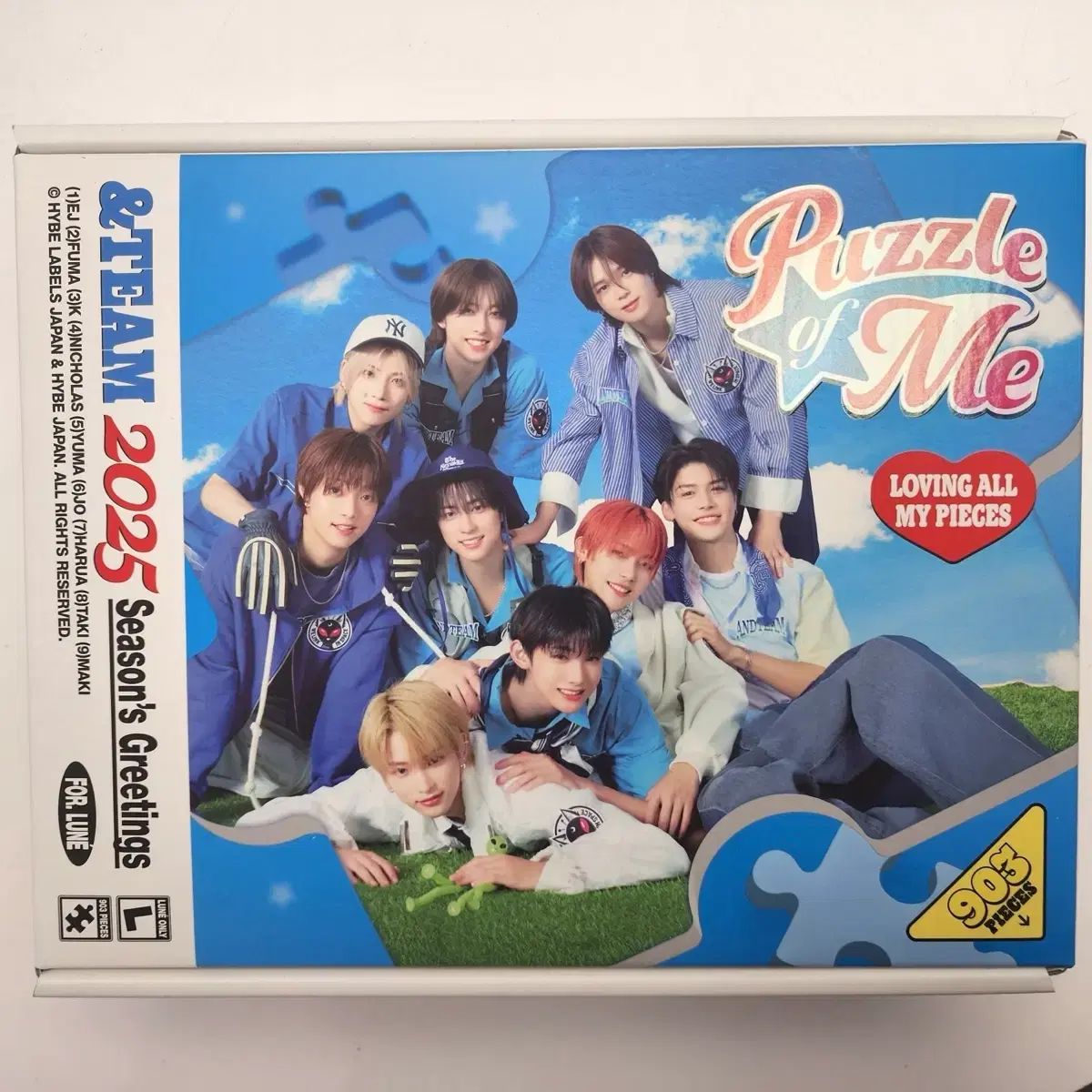 2025 アンドチーム シーグリ シーズングリーティング フルセット