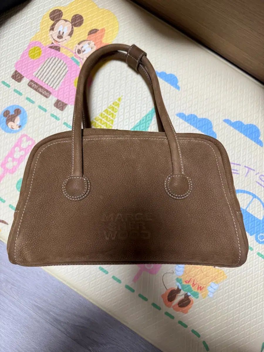 MARGESHERWOOD ソフト トゥー チェスナット ヌバックレザー