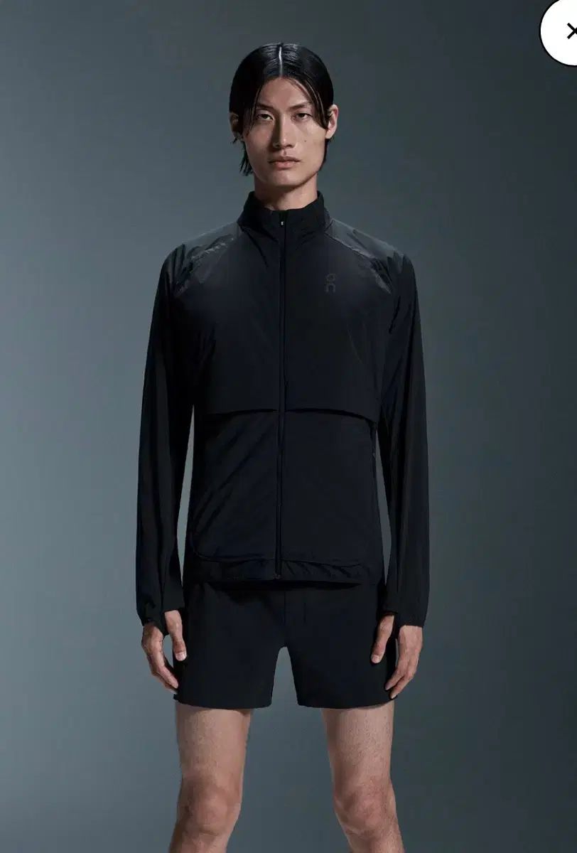 On ランニング ジャケット ブラック XL