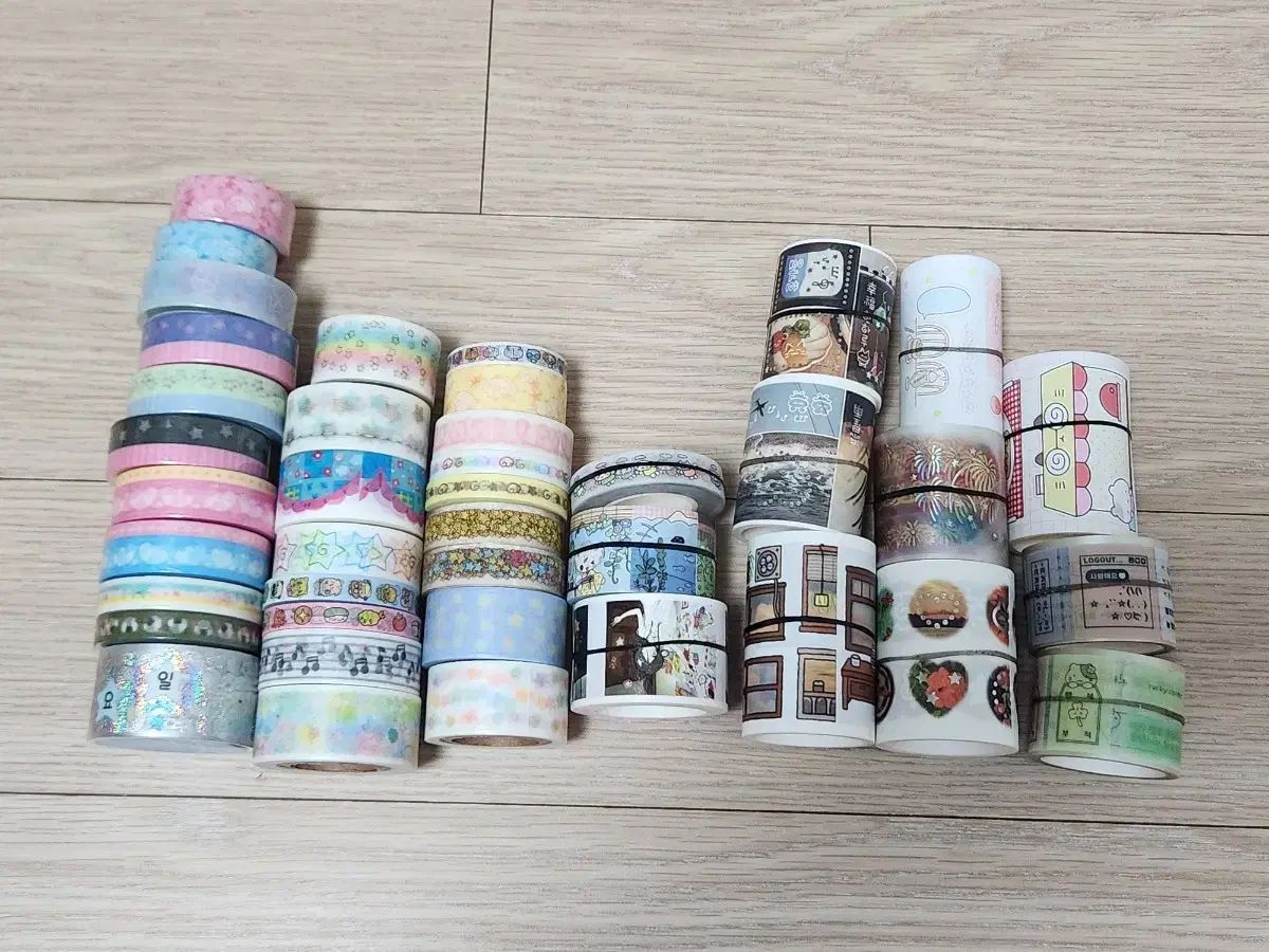 ダイアリーデコ マスキングテープ キスカット まとめ