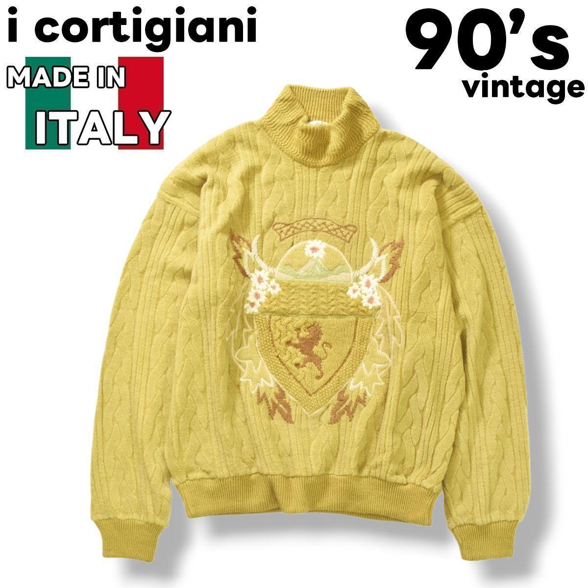 希少】 90sヴィンテージ イタリア製 コルティジャーニ i cortigiani