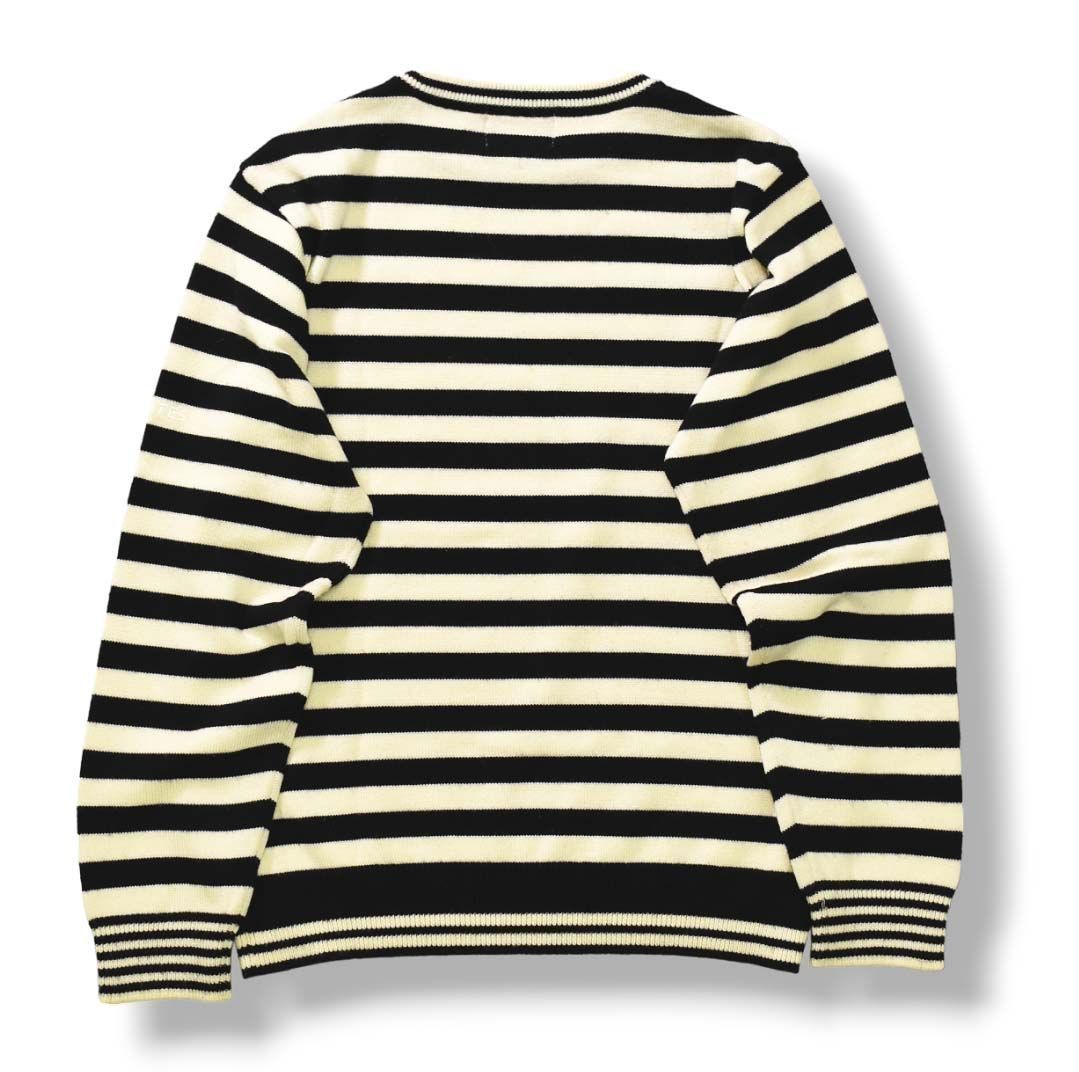 パーリーゲイツ PEARLY GATES セーター 1 ボーダー柄 黒x白 ♪ - メルカリ