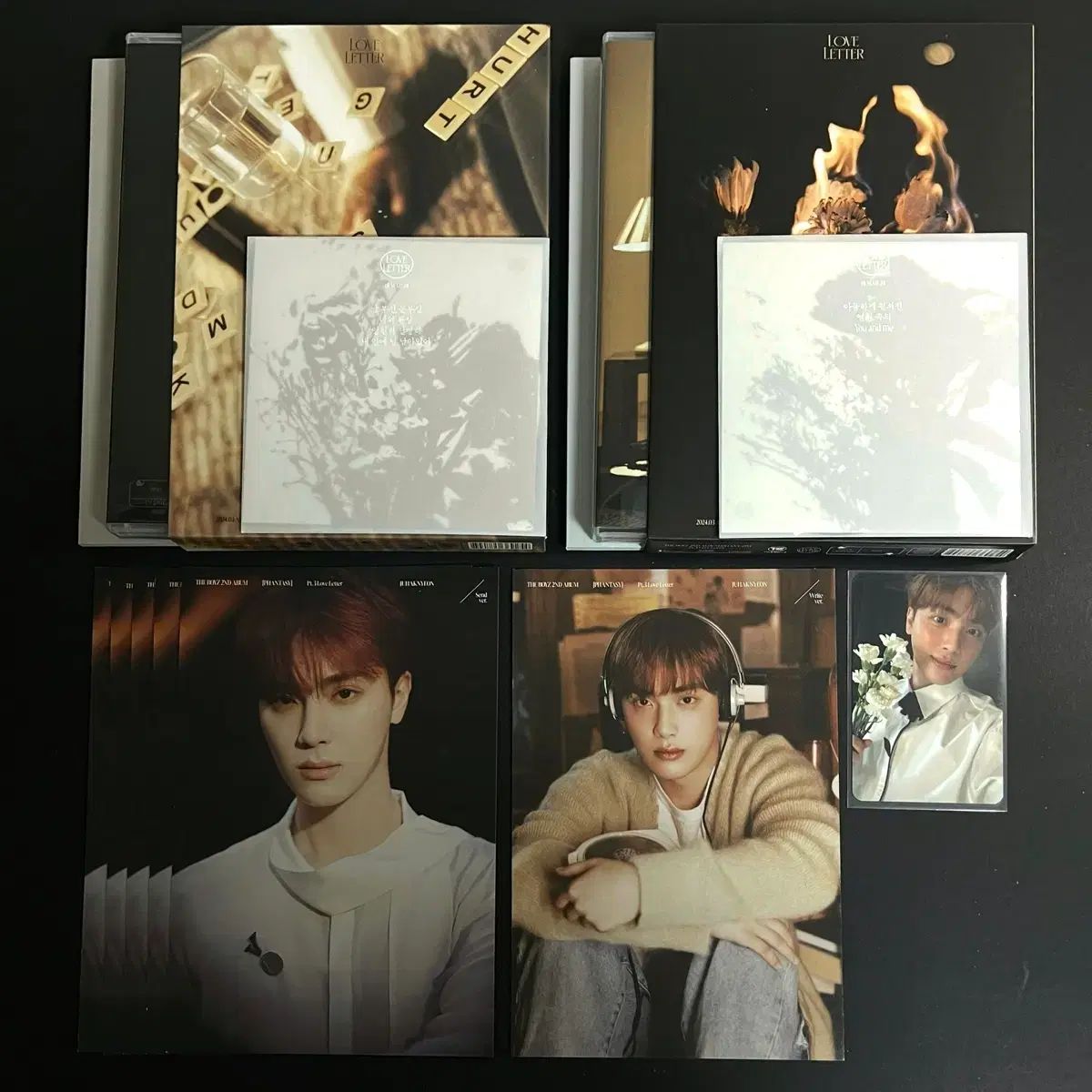 THE BOYZ(ザ・ボーイズ・ドボイズ) Love&Letter アルバム トレカ チュ