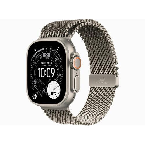 APPLE アップル MEWY 4 JA 25 AW U 3 C 49 ナチュラルチタン ナチュラルチタンミラネーゼループ ナチュラルチタニウム J A