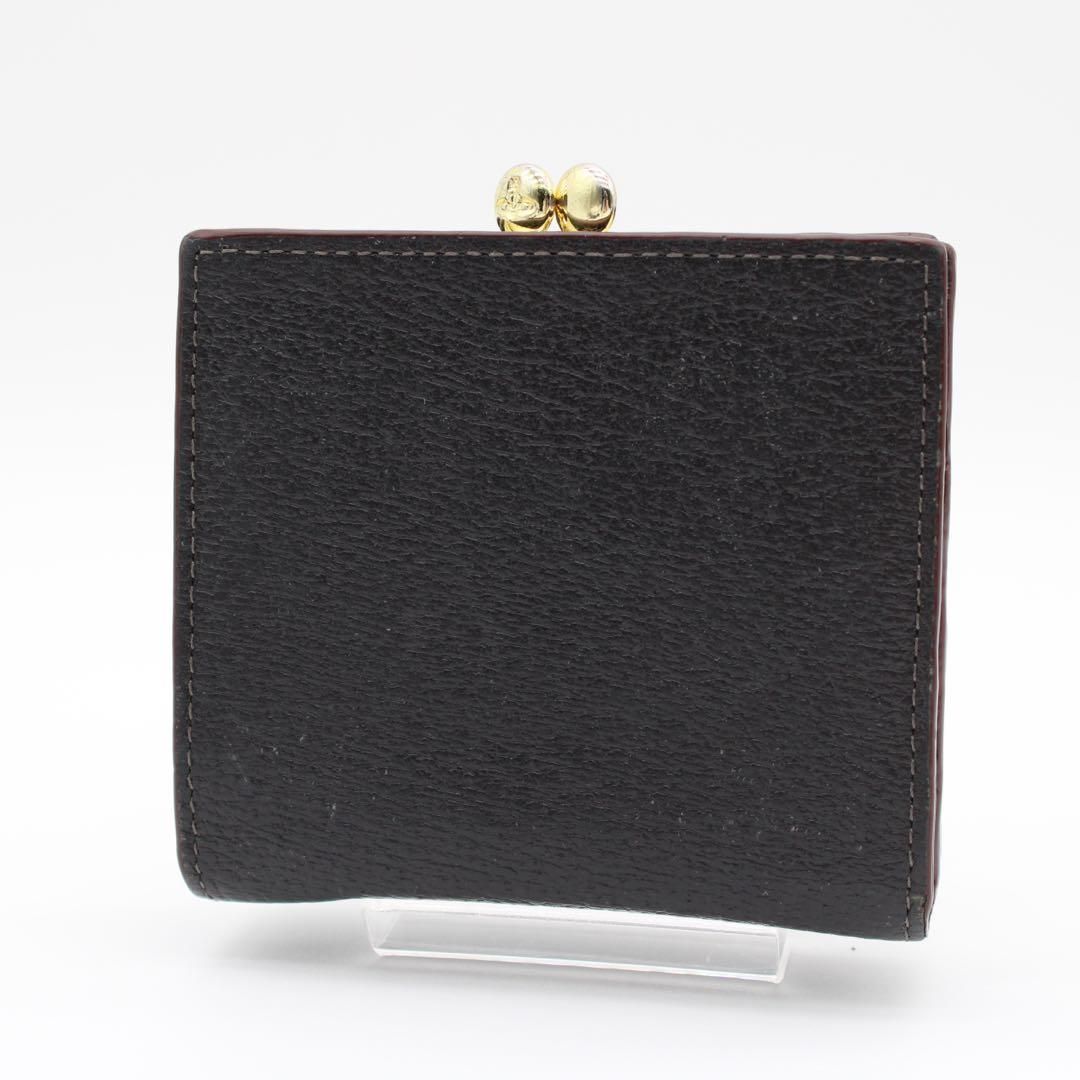 美品】Vivienne 二つ折り財布 がま口 EXECUTIVE ブラック 注文