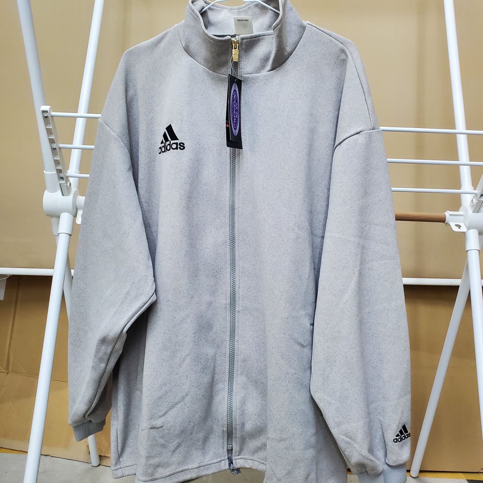 90s adidas デサント時代の日本製 メンズ ジャージ AD-2810 L-O 未使用