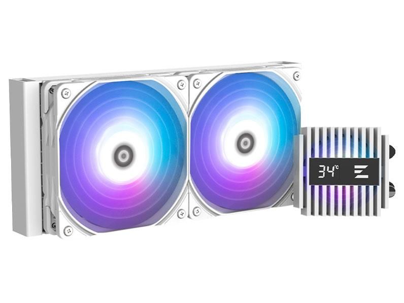 ZALMAN 簡易水冷CPUクーラー ALPHA 2 A 24 White