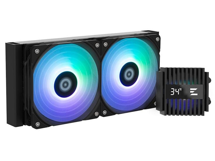 ZALMAN 簡易水冷CPUクーラー ALPHA 2 A 24 Black