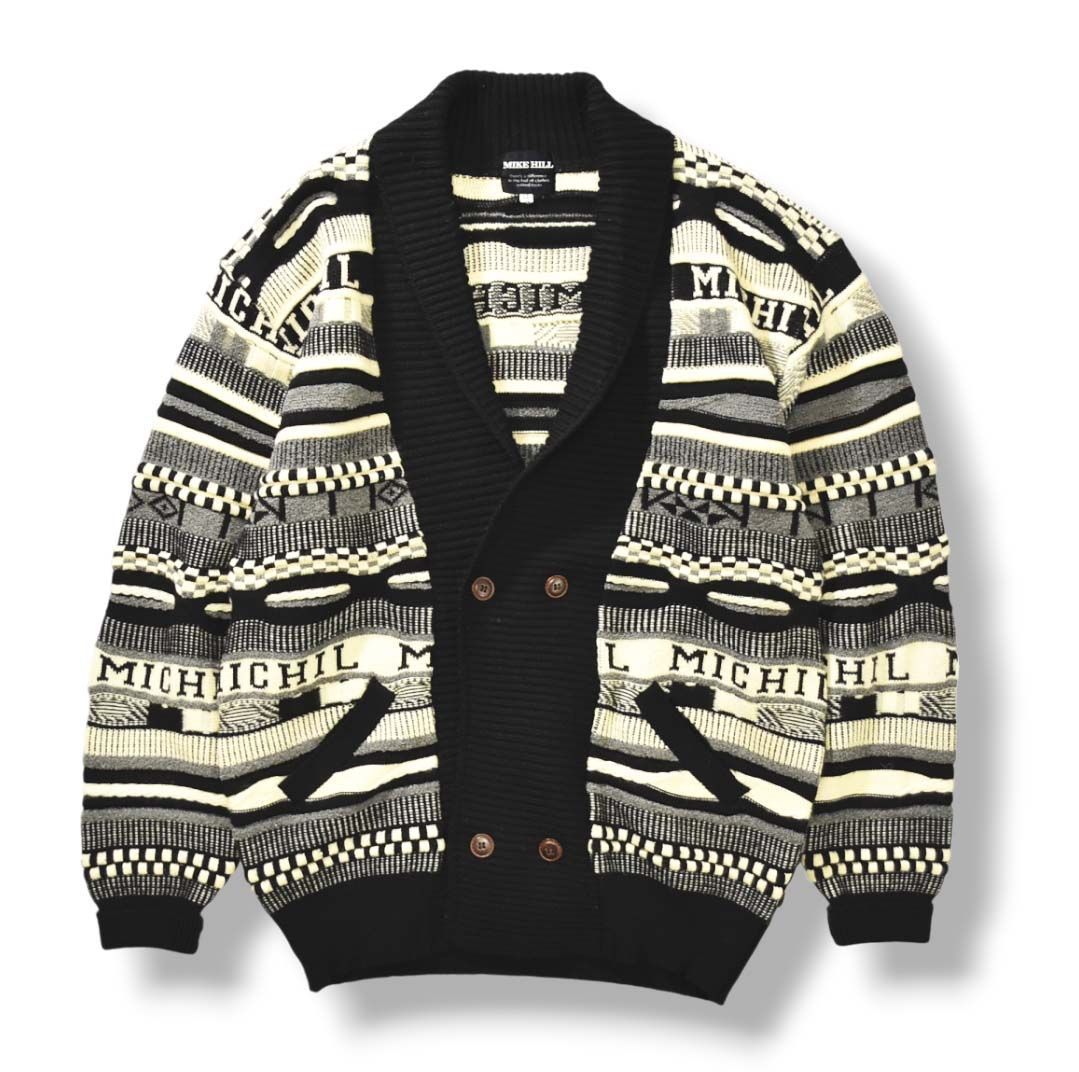 人気】 90sヴィンテージ 日本製 MIKE HILL マイクヒル 立体編み 3D