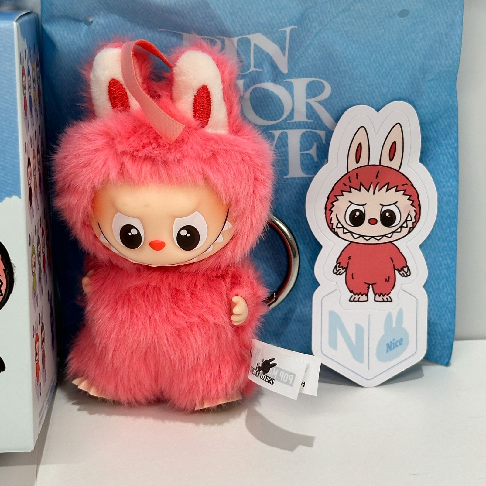 ラブブ イニシャル N ペンダント THE MONSTER PIN FOR LOVE POP MART