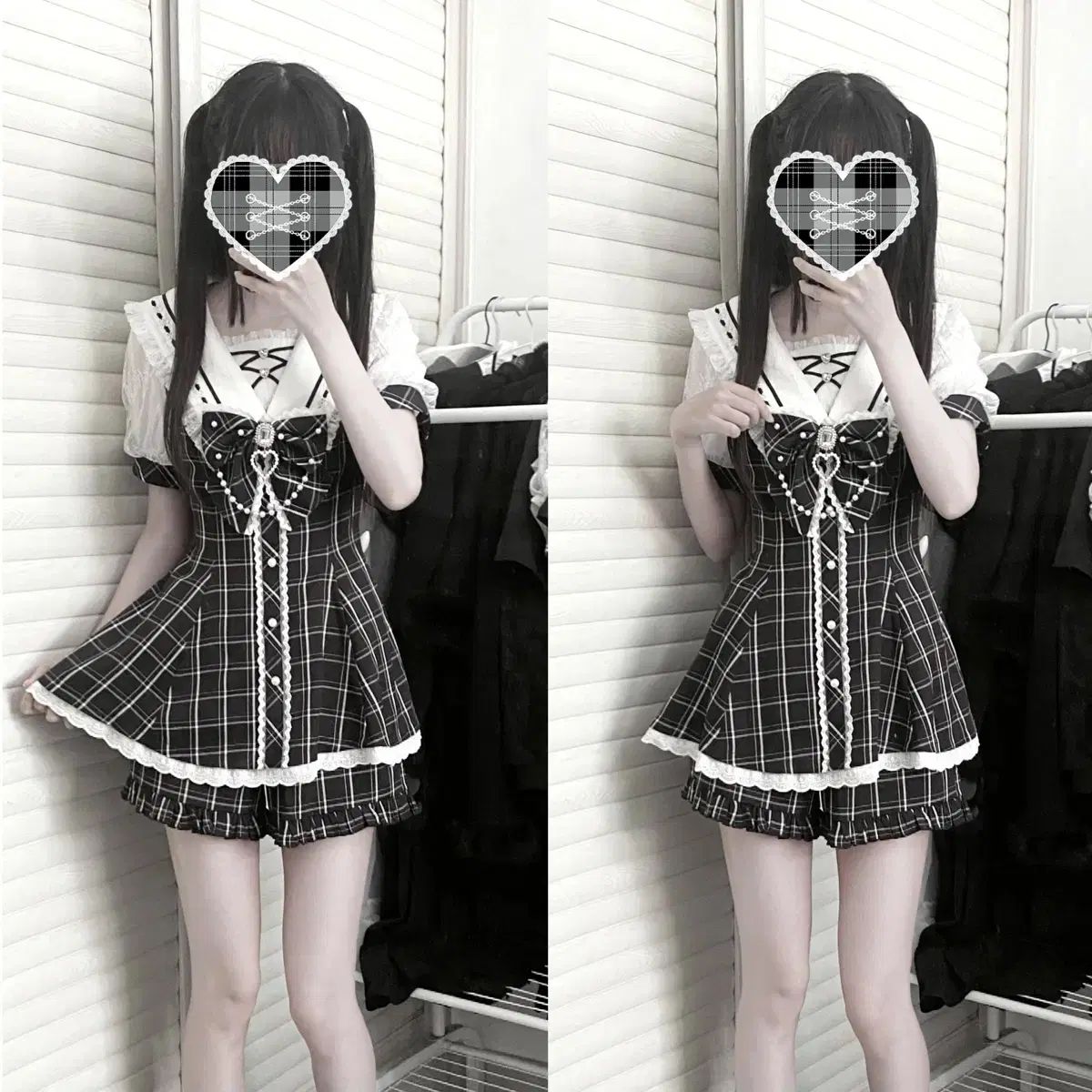 地雷系 ONE PIECE セット 3 COLOR