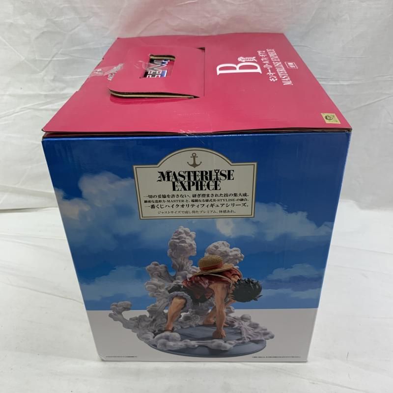 中古】箱日焼け)B賞 モンキー・D・ルフィ ギア2 MASTERLISE EXPIECE