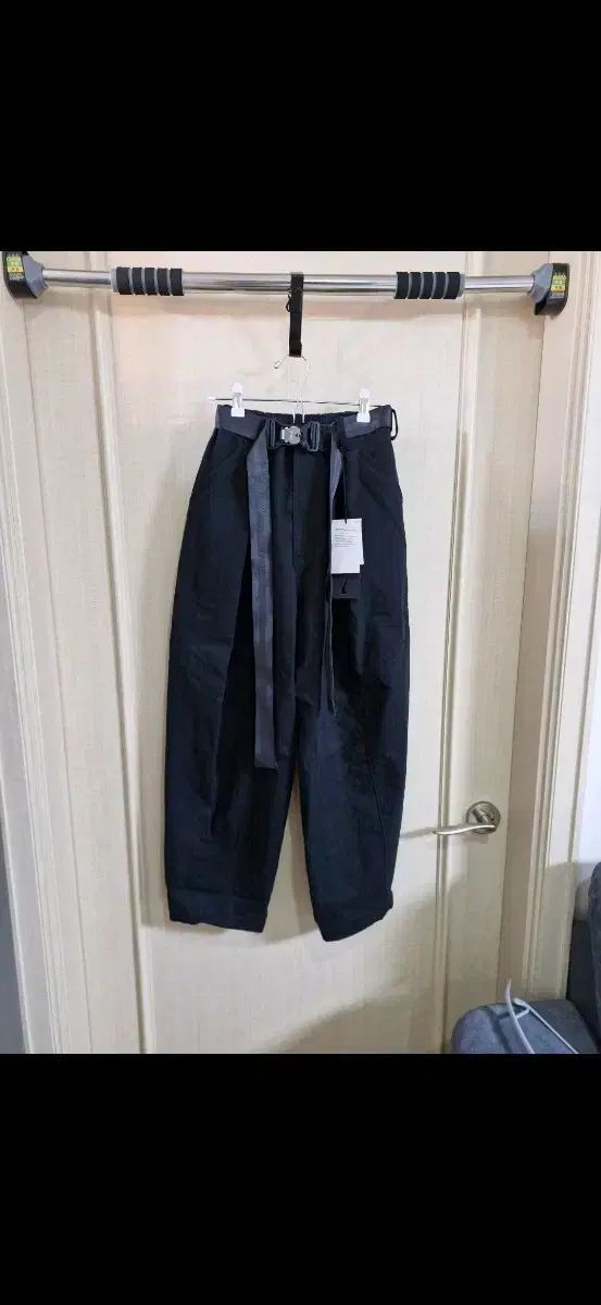 ナイキ ラボ ISPA ダブル バックル パンツ ブラック M