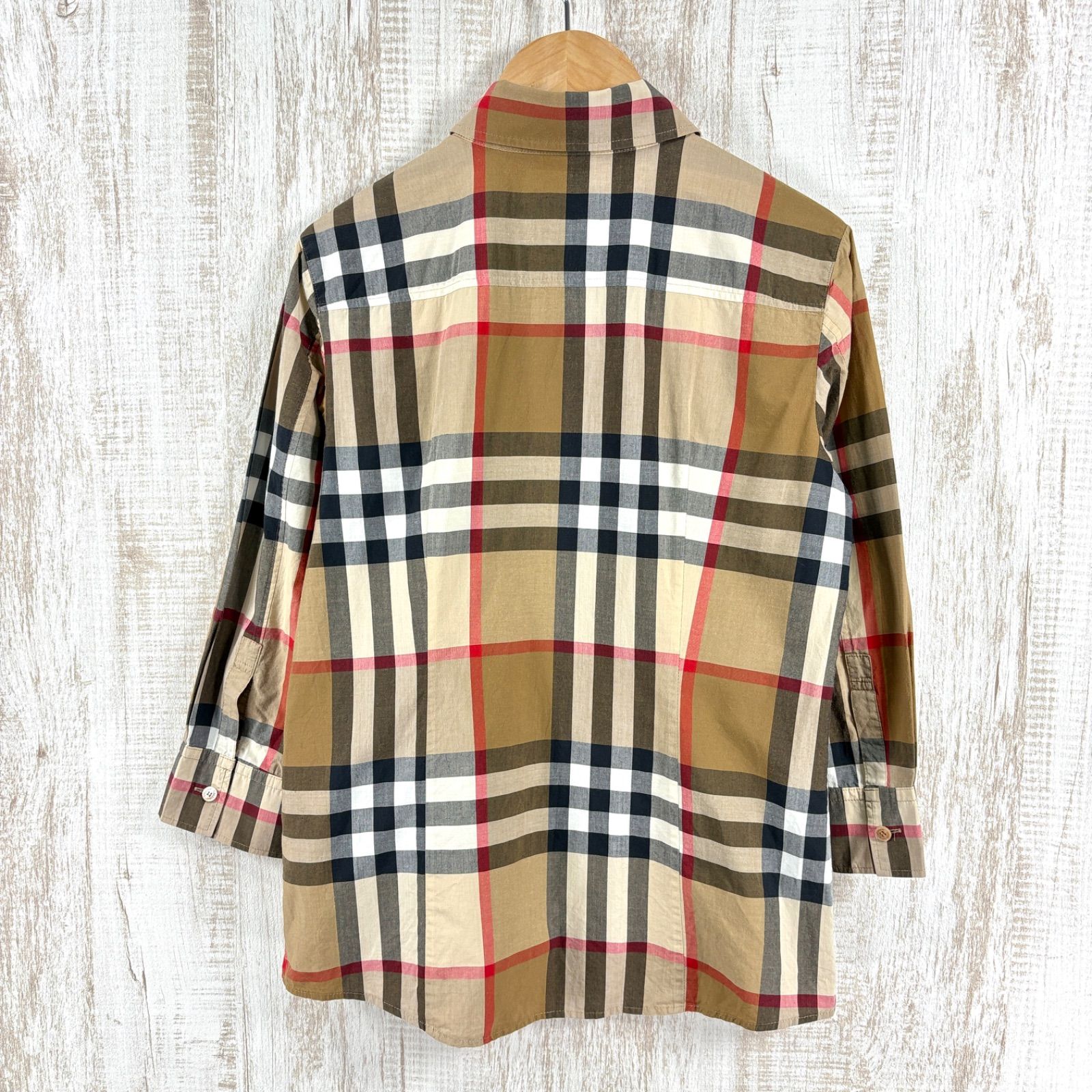 BURBERRY LONDON バーバリーロンドン ノバチェック メガチェック 7分袖