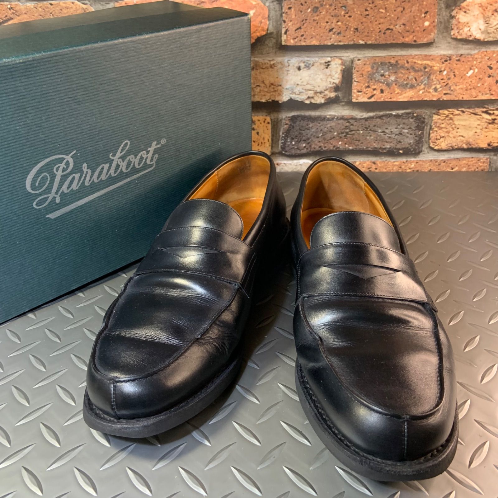 Paraboot ローファー ADONIS UK9 27.5cm パラブーツ アドニス フランス