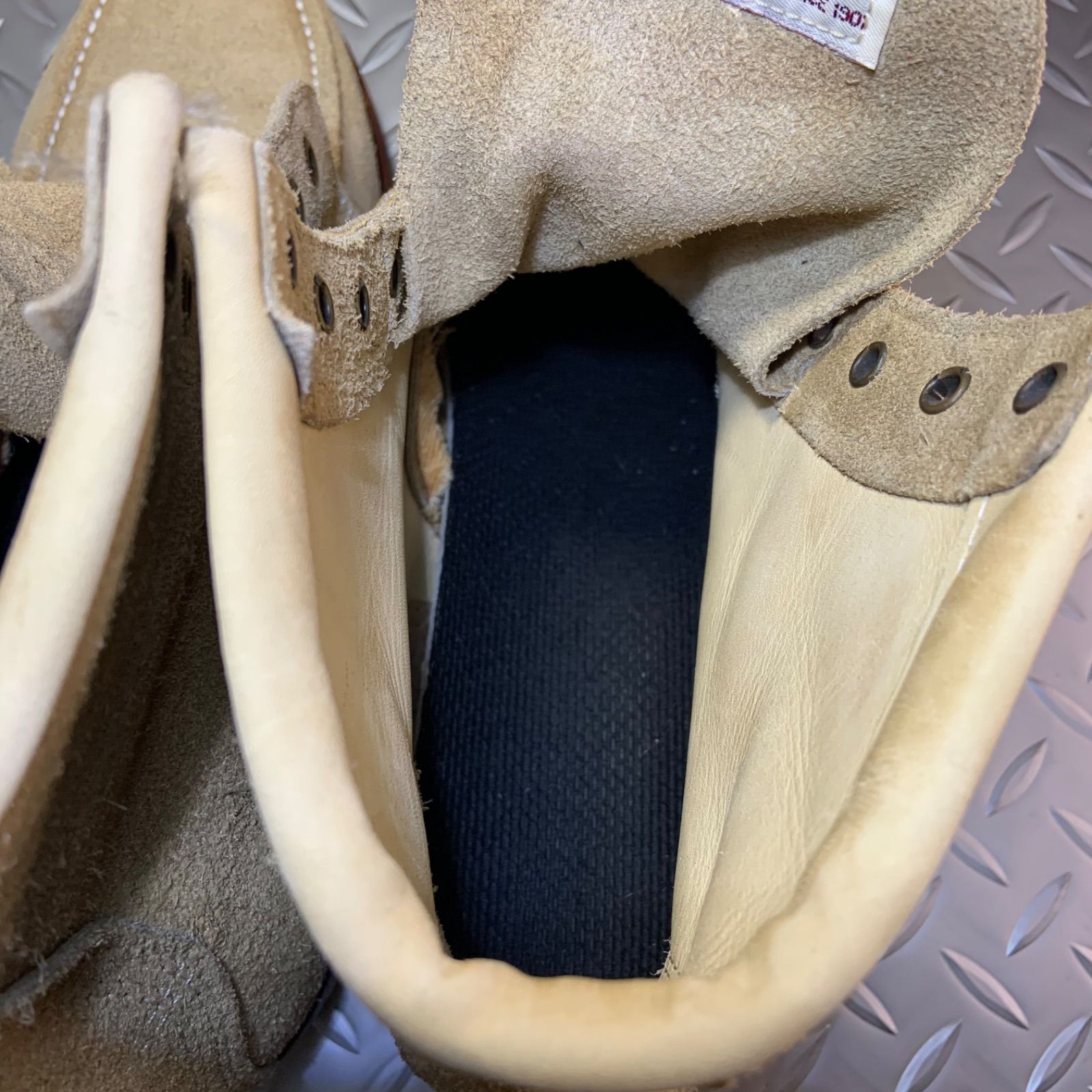  Chippewa モックトゥワークブーツ US 9 E JP 27㎝ チペワ アメリカ製 25 K 14 CHIP ワークブーツ ブーツ 革靴