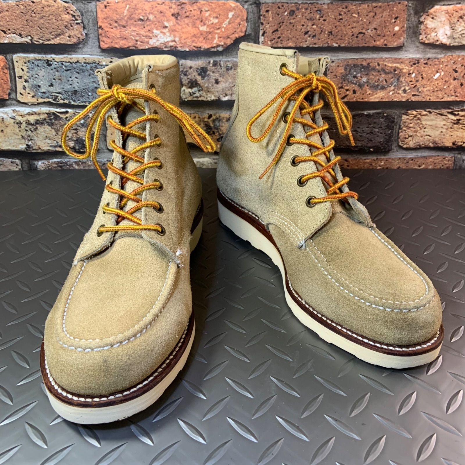 Chippewa モックトゥワークブーツ US 9 E JP 27㎝ チペワ アメリカ製 25 K 14 CHIP