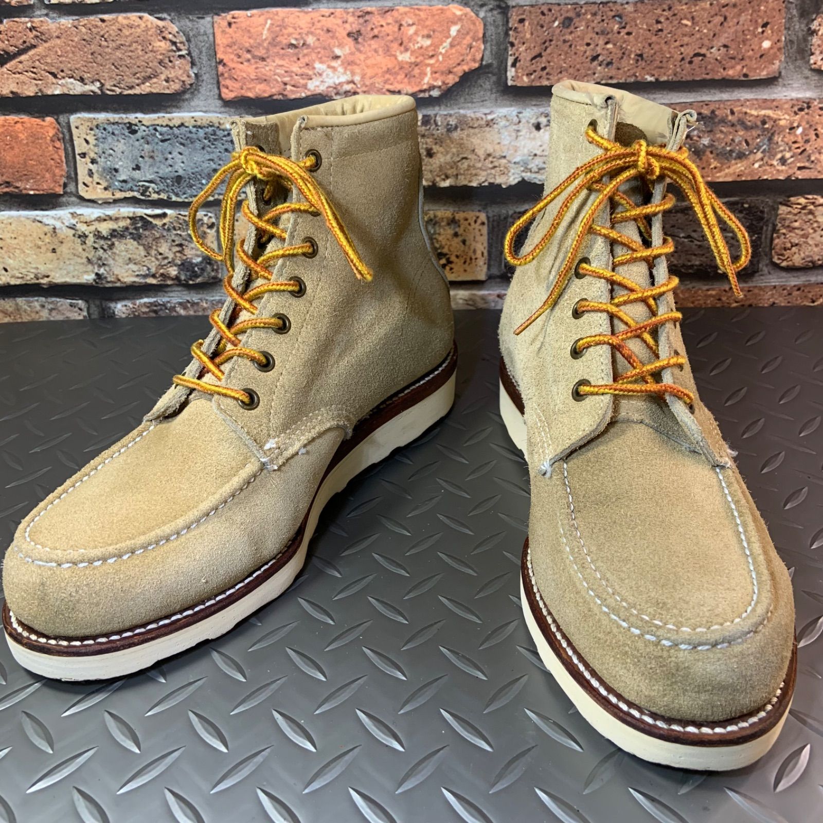Chippewa モックトゥワークブーツ US 9 E JP 27㎝ チペワ アメリカ製 25 K 14 CHIP