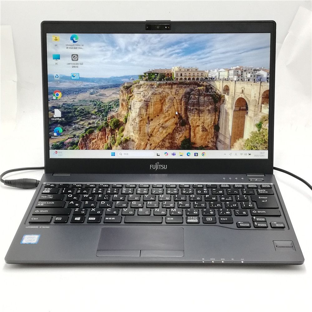 Wi-Fi有 富士通 ノートパソコン U 938 S Core i 5 8350 12 GB 高速SSD 無線LAN Bluetooth カメラ Windows 11 Office 即使用可