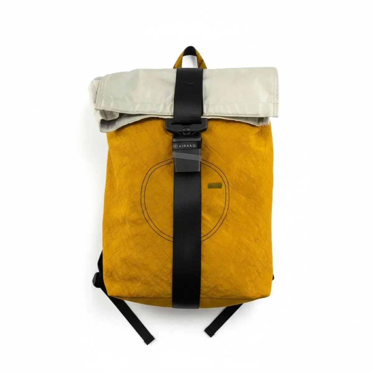 AIRPAQ ロールトップ バックパック イェロー