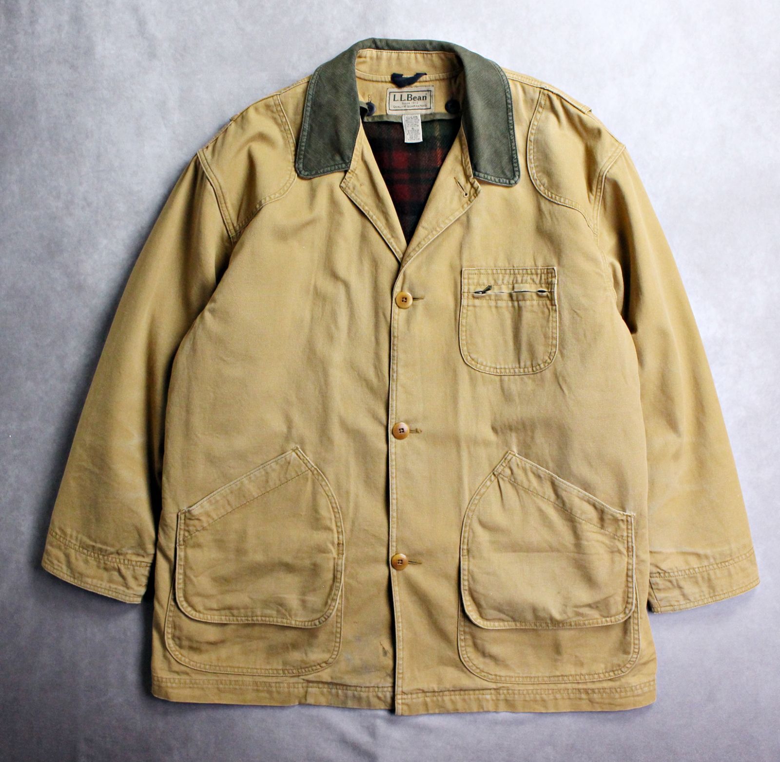 L.L.BEAN】エルエルビーン オリジナルフィールドコート ライナー付き