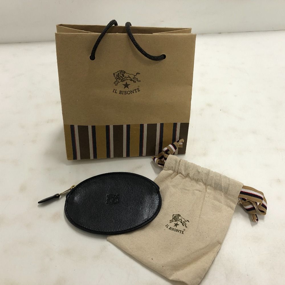 02w20998 IL BISONTE イル ビゾンテ レザー ウォレット ブラック