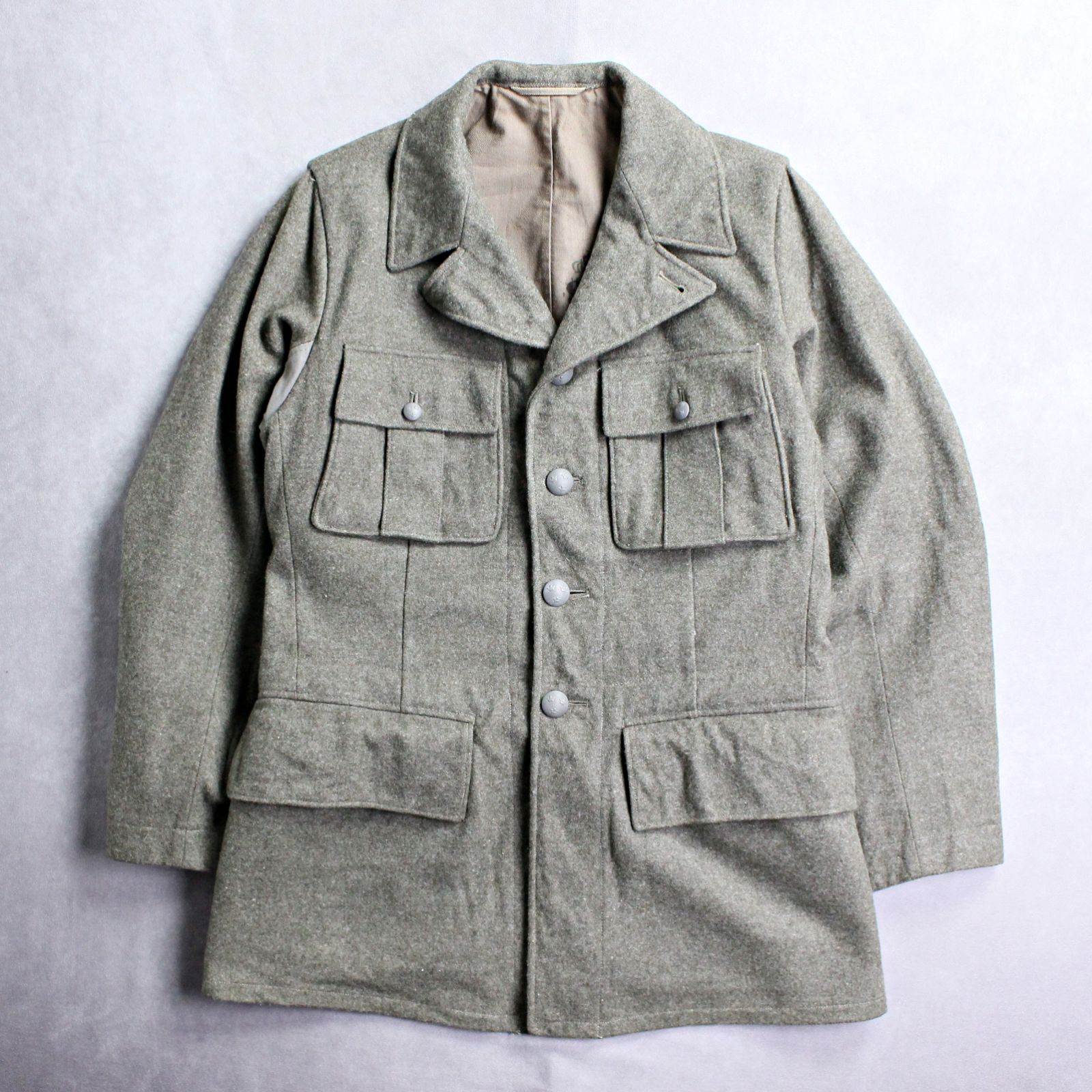 SWEDISH ARMY】スウェーデン軍 M-59 ウールジャケット フィールド