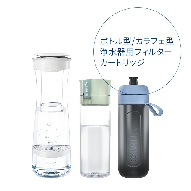 【まとめ売り】　ブリタ　カラフェ型浄水器 1.3L+カートリッジ14個付き まとめ売り】 ブリタ カラフェ型浄水器 1.3L+カートリッジ14個付き