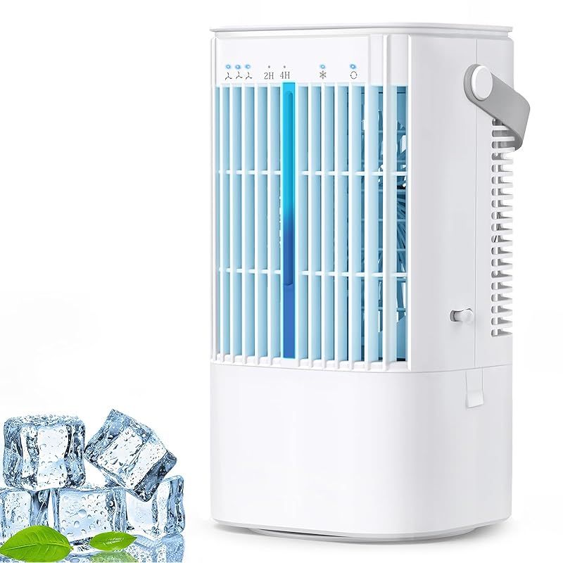 冷風機 冷風扇 強力【2025モデル・節電対策・首振り・USB給電式】超