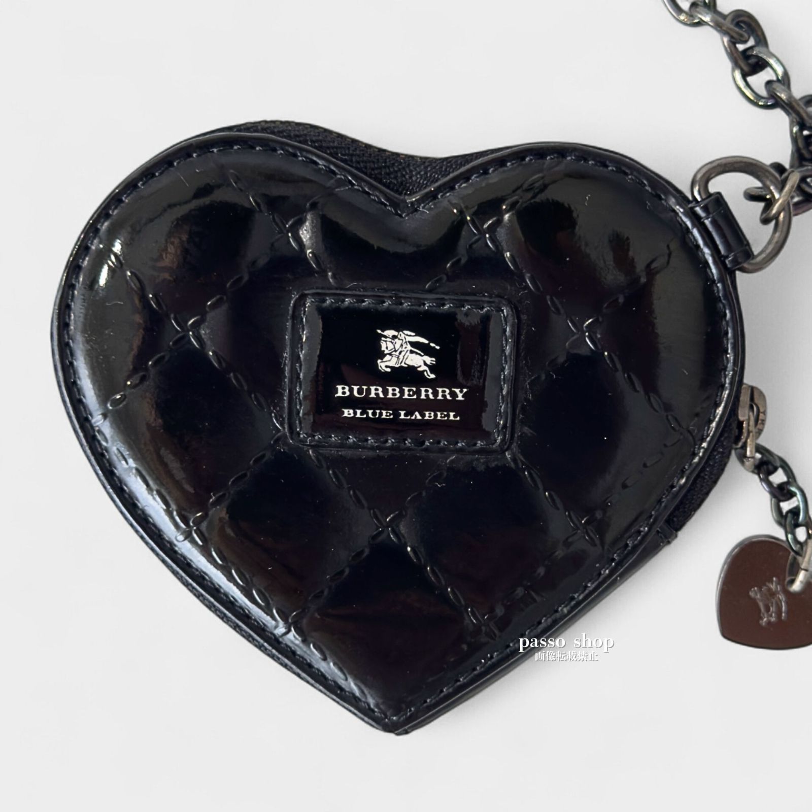 2216-3567 BURBERRY ブルーレーベル ハート コインケース キルティング