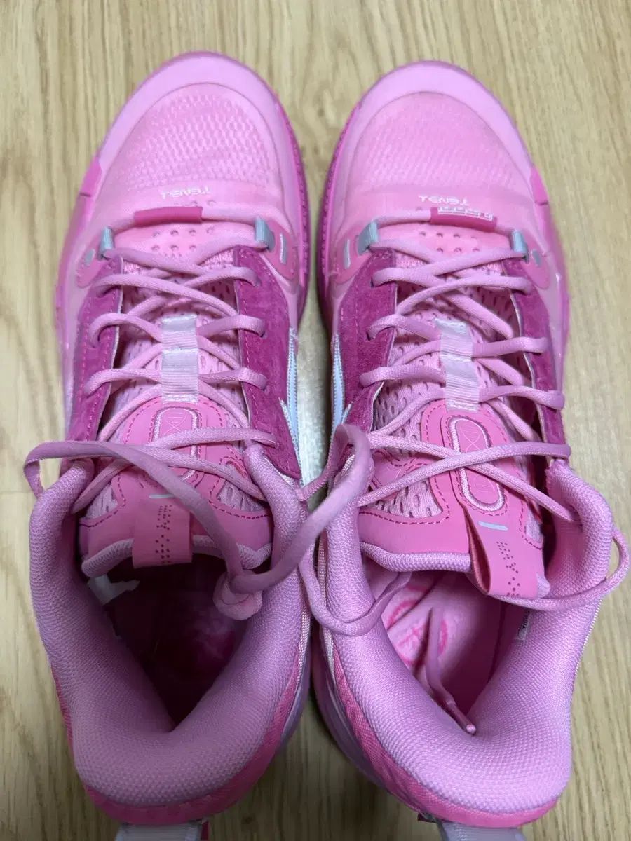 LI NING リーニン wow 10 ピンク バスケシューズ