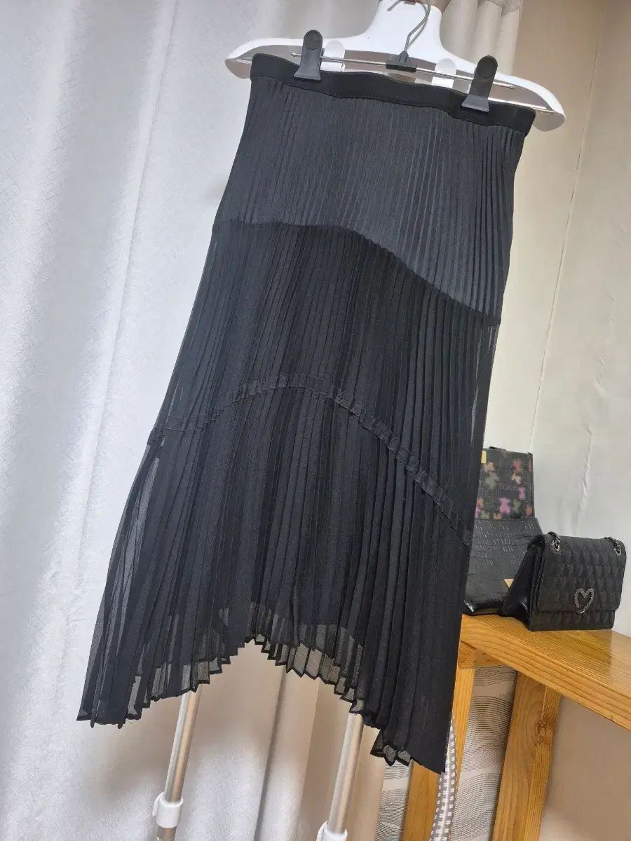 ハンサム SJSJ プリーツ ロング丈スカート 67 サイズ