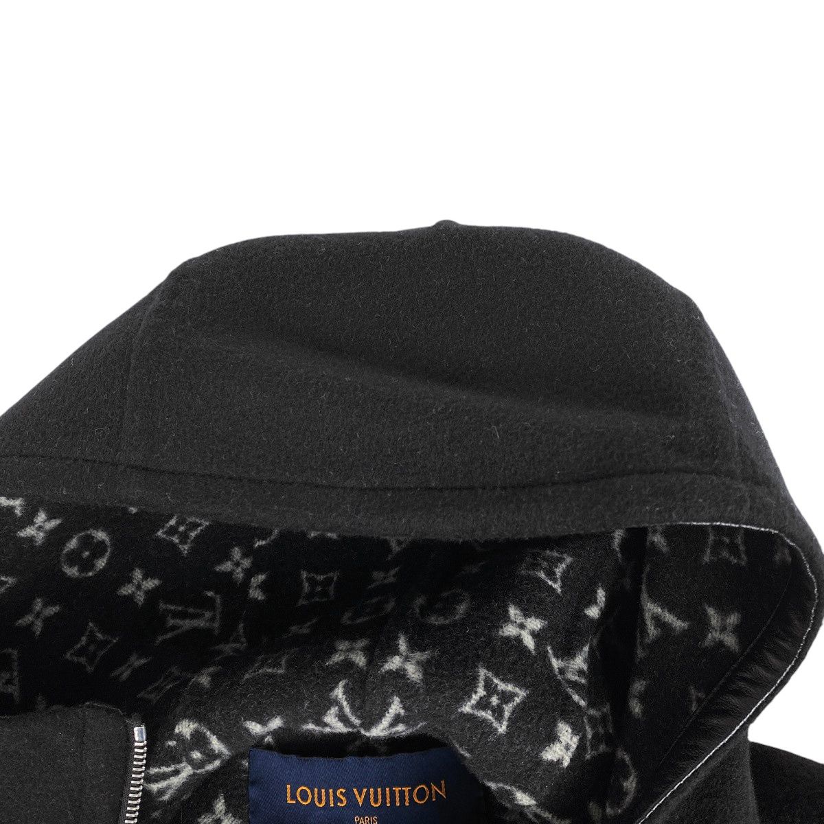 ルイ・ヴィトン Louis Vuitton フーデッドケープ モノグラム ダブル