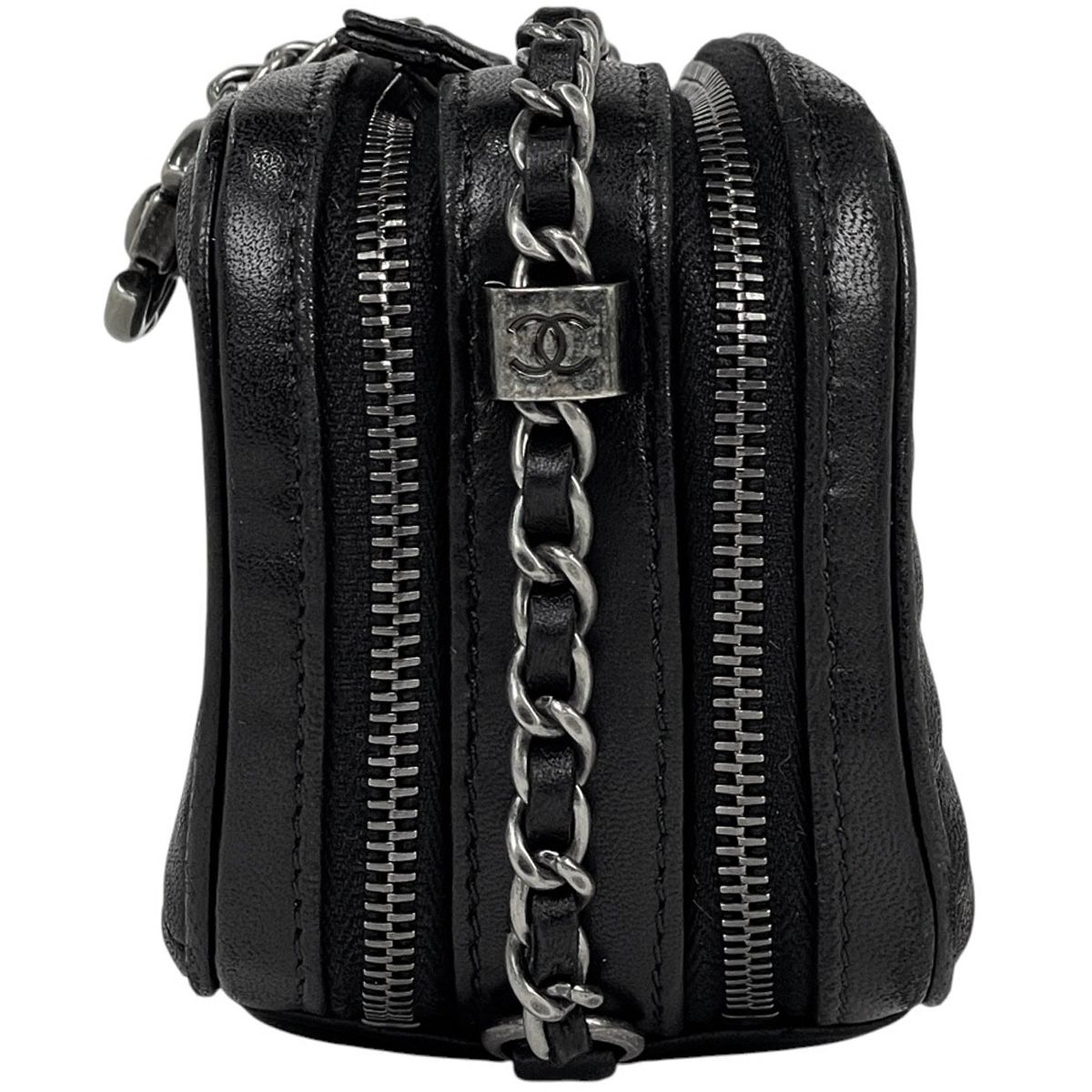 シャネル CHANEL ココボーイ チェーン ショルダーバッグ マトラッセ 