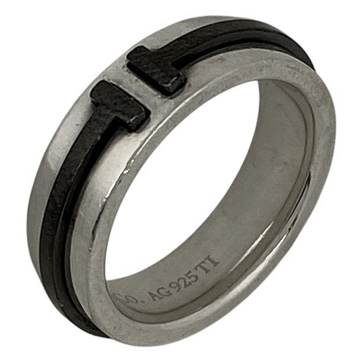 ティファニー TIFFANY&Co. Tスクエア リング 指輪 リング 9号 シルバー