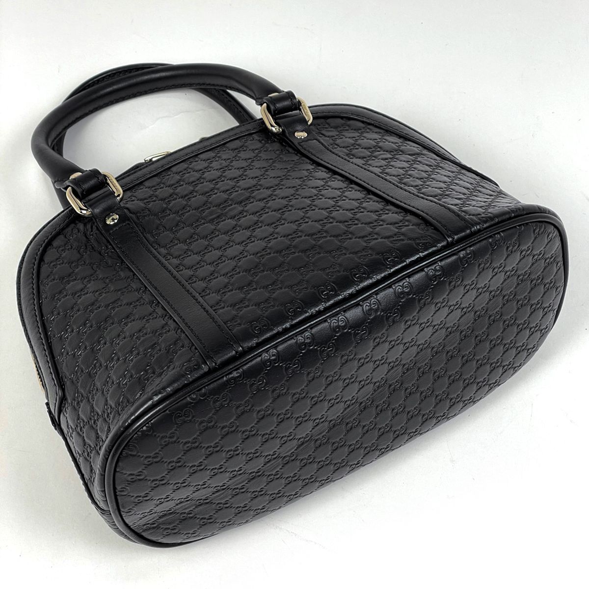 グッチ GUCCI マイクログッチ シマ ハンドバッグ 2WAY ショルダー