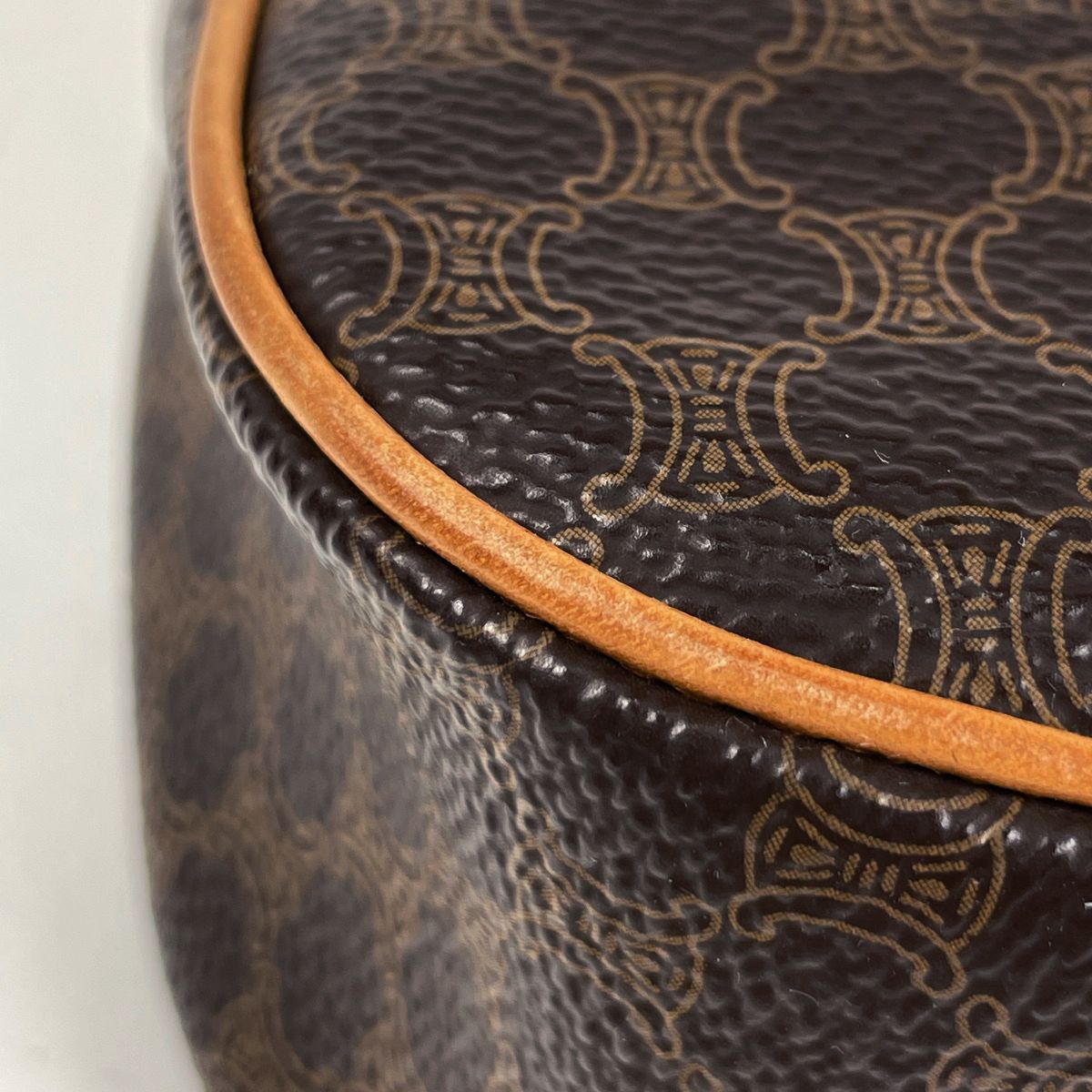 セリーヌ CELINE マカダム柄 ハンドバッグ アクセサリーポーチ