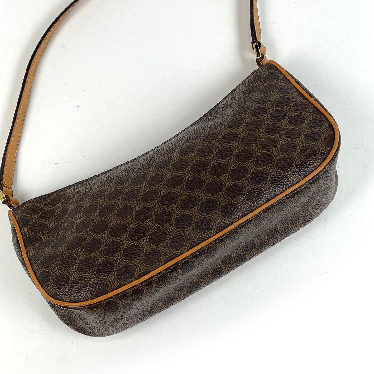 セリーヌ CELINE マカダム柄 ハンドバッグ アクセサリーポーチ