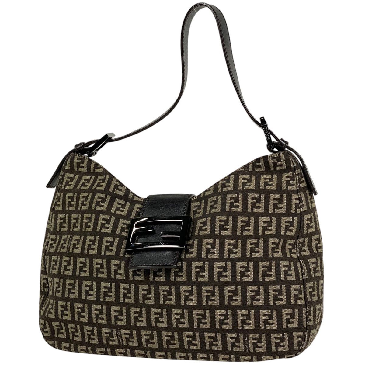 フェンディ FENDI ズッキーノ柄 ショルダーバッグ ロゴ ハンドバッグ