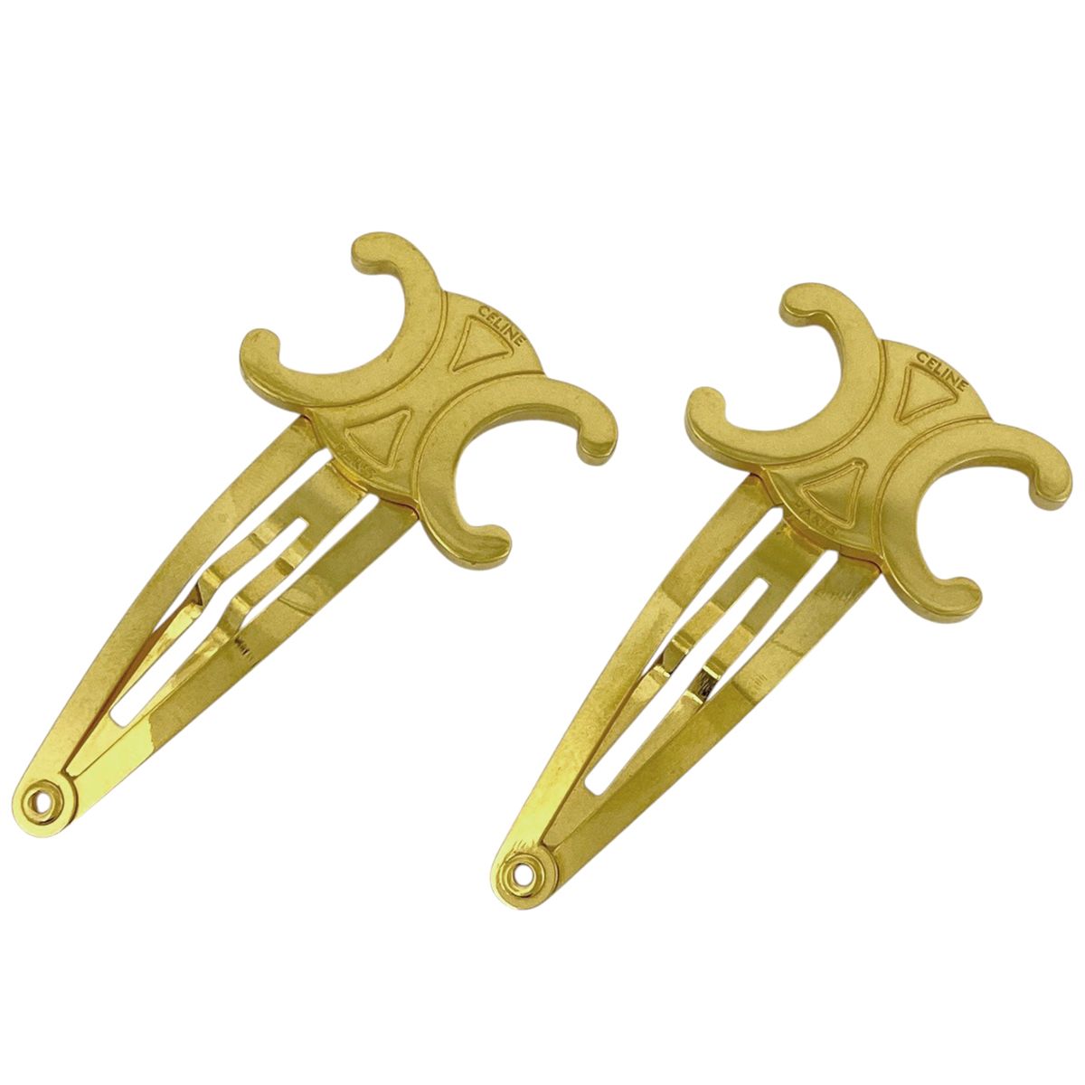 セリーヌ CELINE トリオンフ ヘアピン 髪留め 髪飾り ヘアクリップ