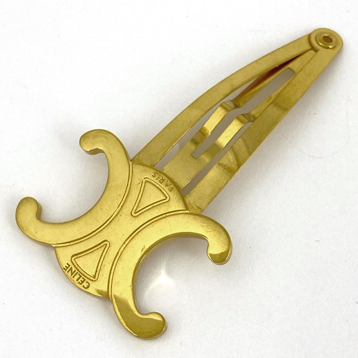 セリーヌ CELINE トリオンフ ヘアピン 髪留め 髪飾り ヘアクリップ