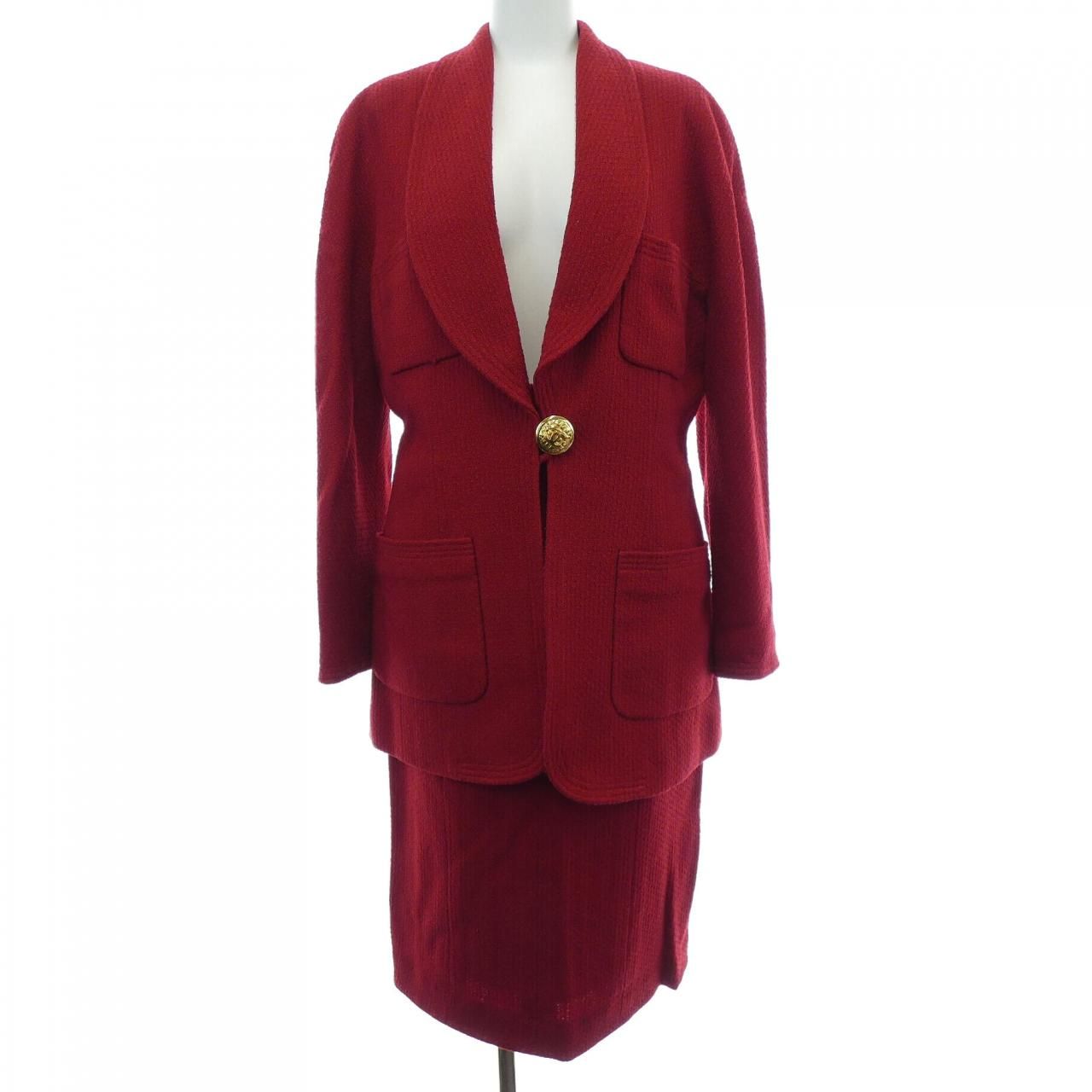 訳有り　シャネル スーツビンテージ ヴィンテージ】シャネル CHANEL 20854803 セットアップ - メルカリ