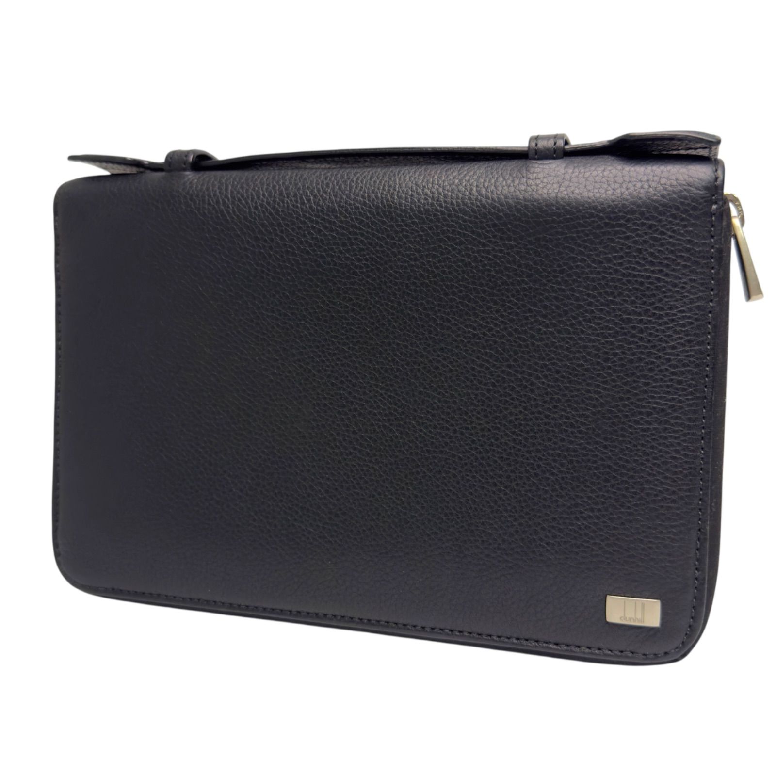 ダンヒル オールレザー トラベルケース オーガナイザー ダブルファスナー dunhill ダンヒル トラベルコンパニオン オーガナイザー ラウンド