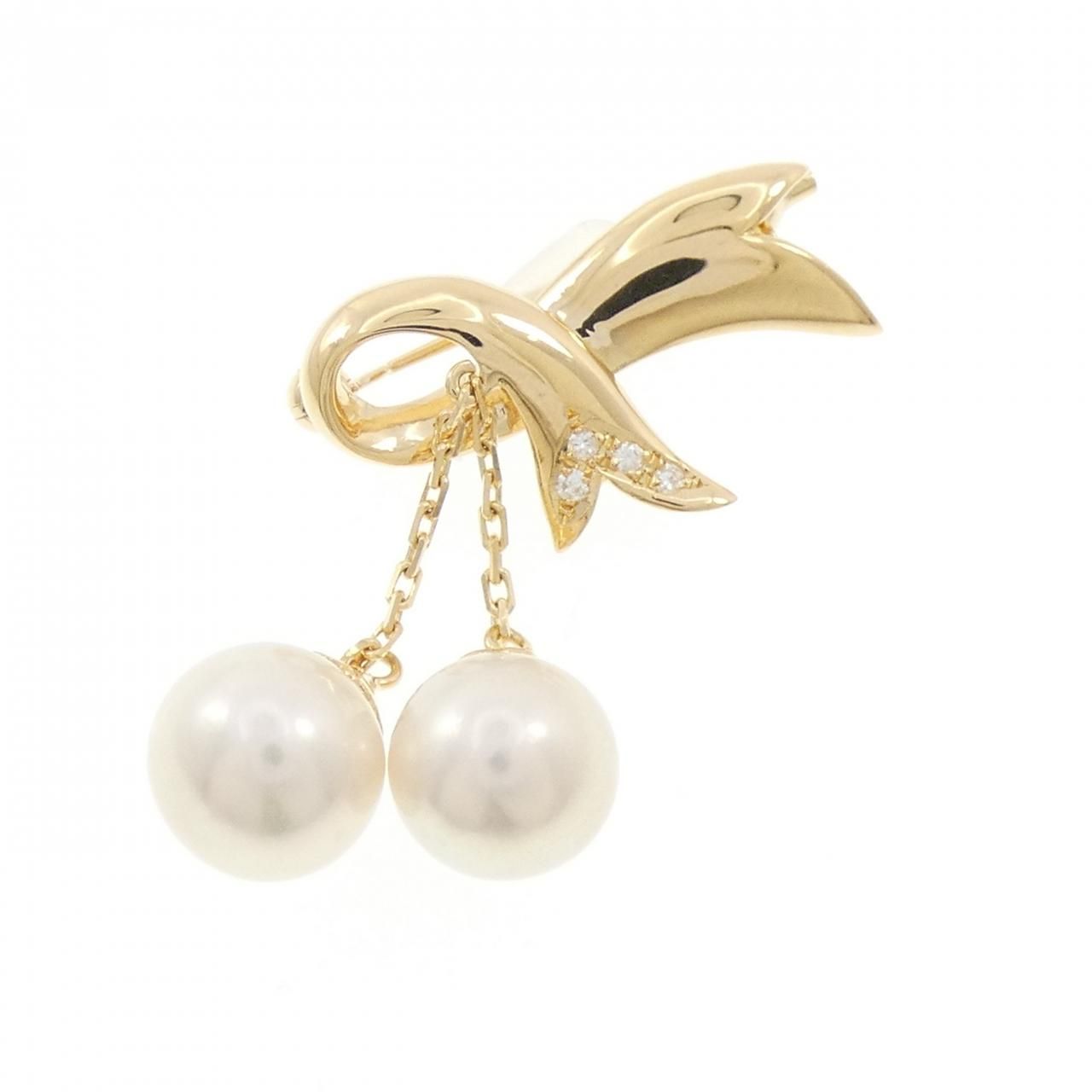 タサキ アコヤパール ブローチ - メルカリ