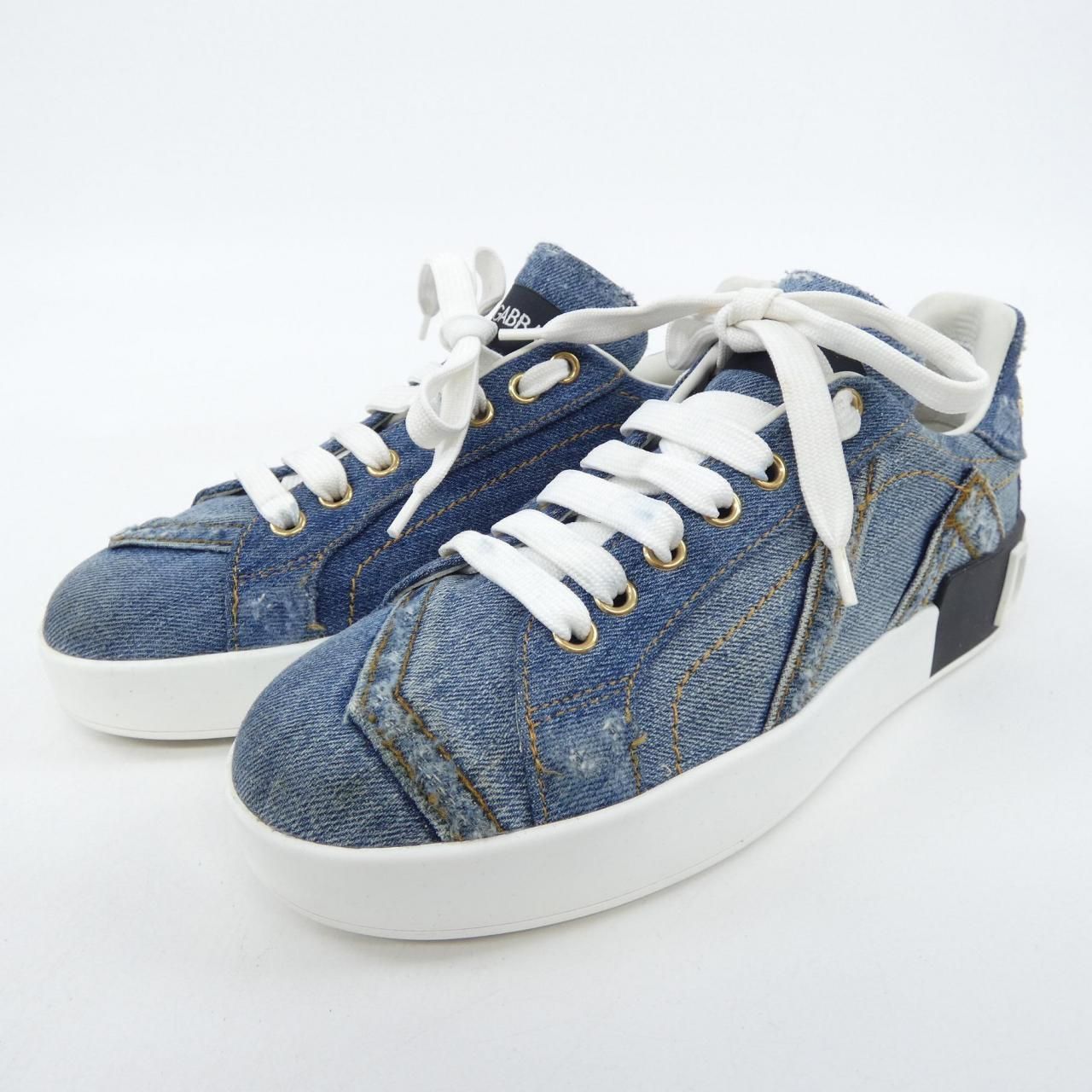 Dolce & Gabbana 青 花柄 スニーカー ドルチェアンドガッバーナ DOLCE&GABBANA スニーカー - メルカリ