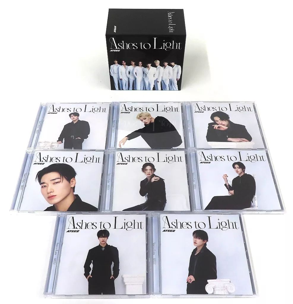 CD 【】洋楽CD ATEEZ / Ashes to Light [メンバーソロ盤8形態セット]